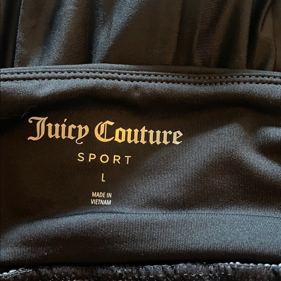 Juicy Couture Black Mini Skirt with Pink Logo - Picture 3 of 7